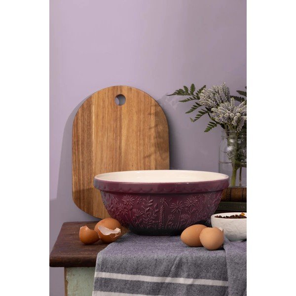 Tumepunane keraamiline kauss ø 26 cm In The Meadow - Mason Cash-image-1