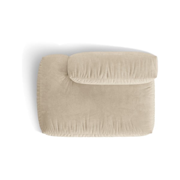 Beež-kreem bukleekangast diivanimoodul (vasak nurk) Martina - Micadoni Home-image-3