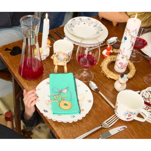 Jõulumotiiviga küünal, põlemisaeg 56h Grand Cru Cottage 2025 - Rosendahl-image-1