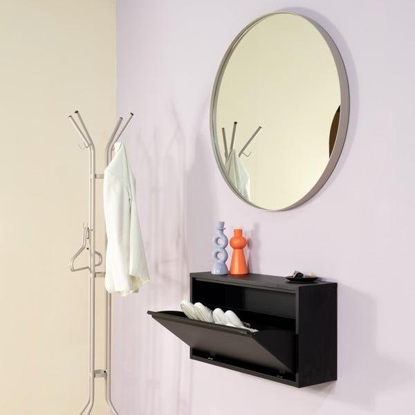 Must metallist hingedega jalatsiriiul Billy - Spinder Design-image-1