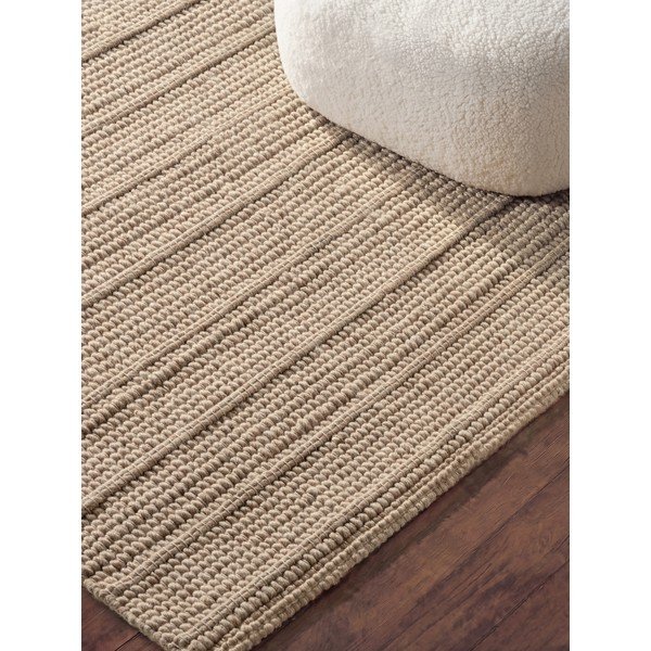 Beež käsitsi kootud villane vaip 120x170 cm Camden Parker - Ted Baker-image-3