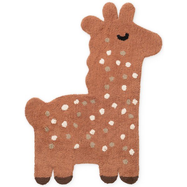 Pruun pestav/käsitsi kootud puuvillane lastevaip 89x120 cm Snuggle Gino - Hanse Home