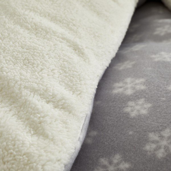 Hall mikropluus voodipesu , 200 x 200 cm Cosy Snowman - Catherine Lansfield-image-4
