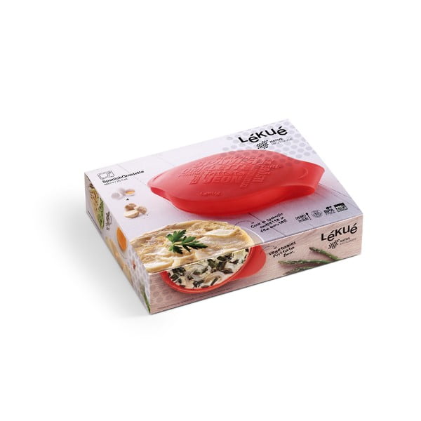 Punane silikoonist omlettivorm Hispaania - Lékué-image-1