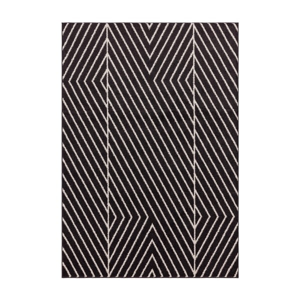 Must-valge vaip 120x170 cm Muse - Asiatic Carpets