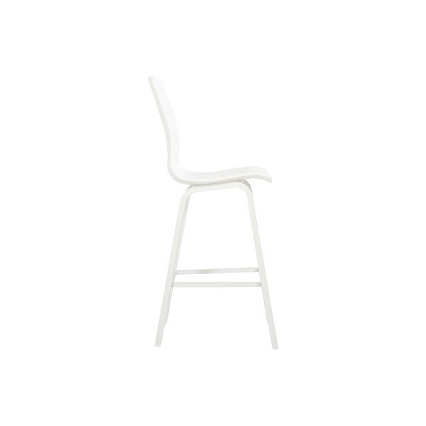 Valged plastikust aia baaritoolid 2tk komplektis Sophie Wave - Hartman-image-3