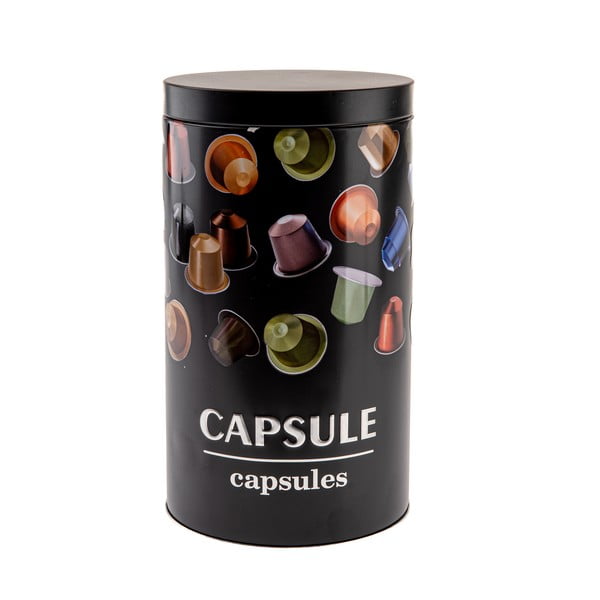 Must kohvikapslite purk Black3D – Dakls