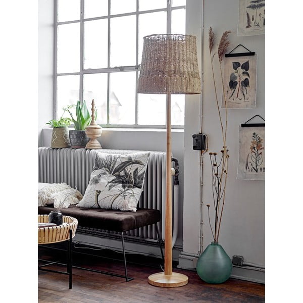 Põrandalamp rotangist varjuga (kõrgus 160 cm) Kakasi - Bloomingville-image-1