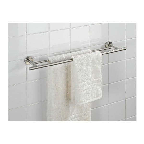 Seinale paigaldatav roostevabast terasest rätikuhoidja, matt hõbedane Bosio - Wenko-image-2