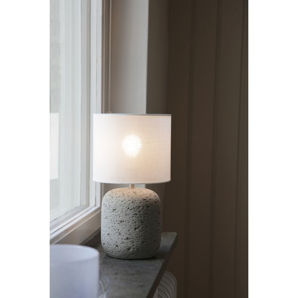 Hall lauavalgusti tekstiilist varjuga (kõrgus 33 cm) Montagna - Markslöjd-image-1