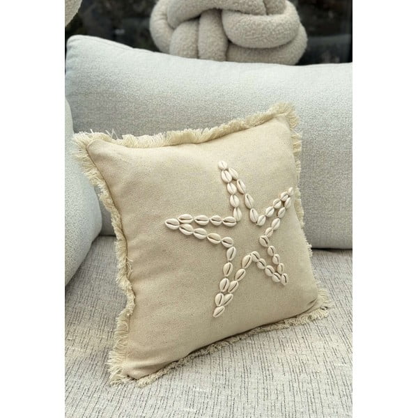 Puuvillane padjakate 43x43 cm Seashells - Mioli Decor-image-3