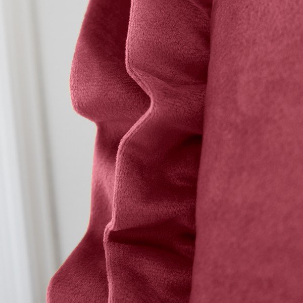 Sametist dekoratiivpadi 43x43 cm Velvet Double Frill - Catherine Lansfield-image-3