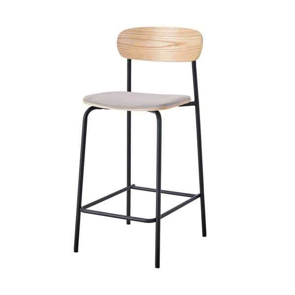 Mustad-hallid baaritoolid, 2tk komplektis (istme kõrgus 66 cm) Adriana - Marckeric-image-2