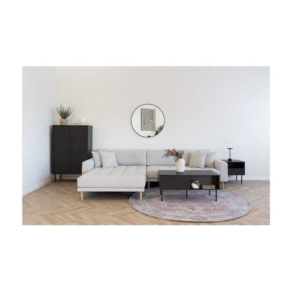 Tumepruun tammespoonist kapp 80x130 cm Kyoto - House Nordic-image-3