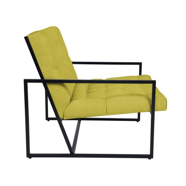 Žluté křeslo Mazzini Sofas Aster-image-2