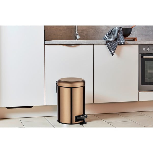 Vase värvi pedaaliga prügikast , 3 l Leman - Wenko-image-1