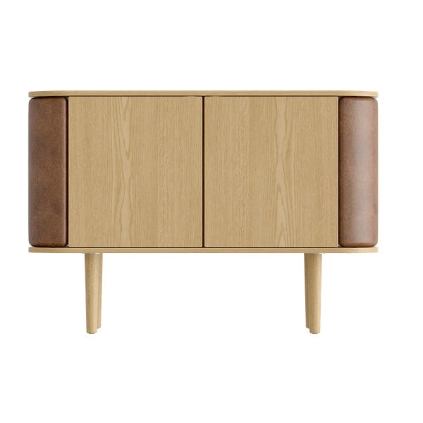 Madal kapp tammedekoriga, helepruuni-loomulikku värvi 109x75 cm Treasures - UMAGE-image-3