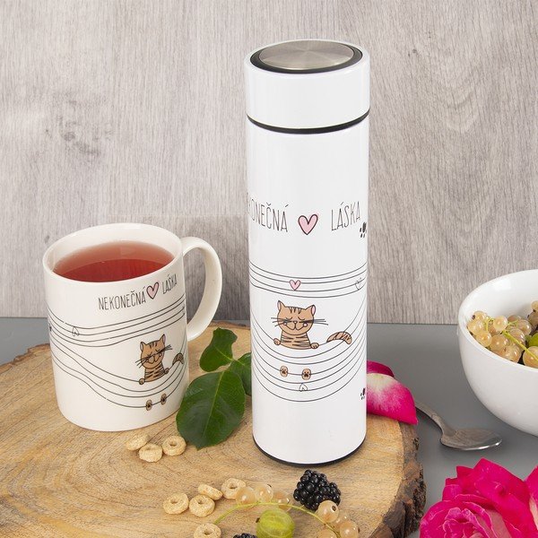 Valge termos 400 ml - Orion-image-1