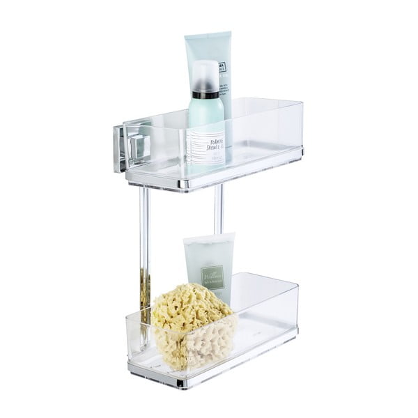 Vacuum-Loc isekandev kahetasandiline riiul, 14 x 25,5 cm - Wenko-image-2