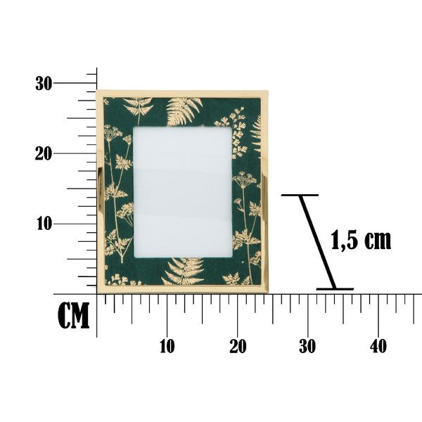 Roheline ja kuldne lauapildiraam , 15 x 20 cm Glam - Mauro Ferretti-image-2