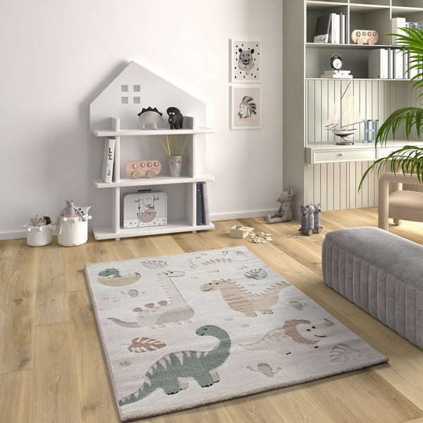 Beež laste vaip 120x170 cm Clown – Universal-image-1