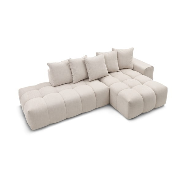 Beež nurgadiivan (paremas nurgas) Mont-Blanc - Bobochic Paris-image-4