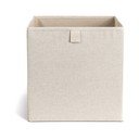 Beež tekstiilist hoiukast 32x31,5x31,5 cm Soft Storage Cube - Bigso
