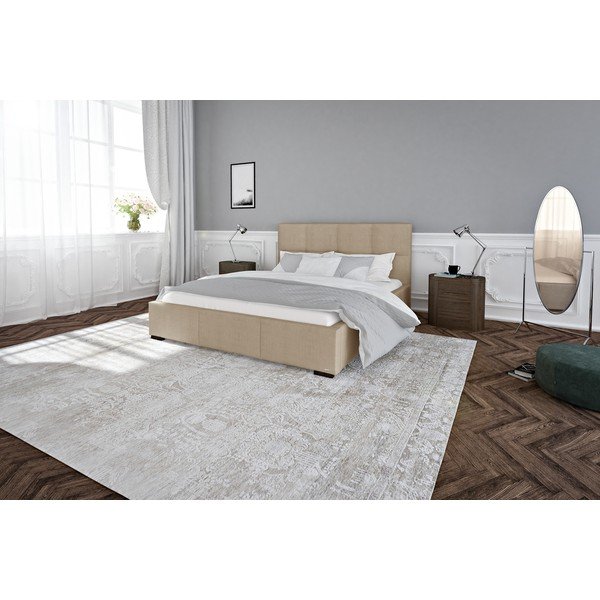 Beeži värvi kaheinimesevoodi koos restiga ja panipaigaga , 160 x 200 cm Fascination - Guy Laroche Home-image-4