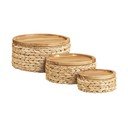 3-osaline vesihüatsindist korvide komplekt, ø 30x15 cm Botofte - House Nordic