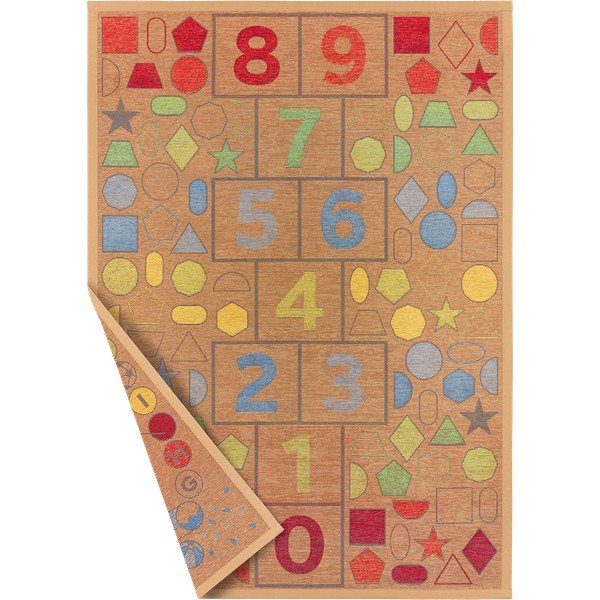 Pruun pööratav lastevaip , 160 x 230 cm Tähemaa - Narma-image-2