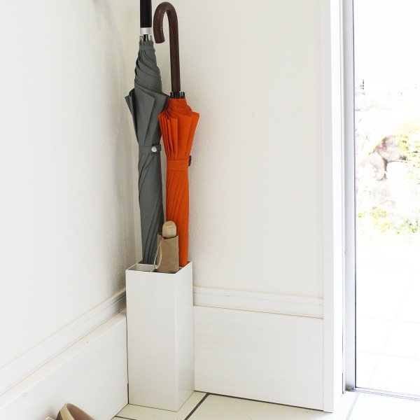 Valge vihmavarju statiiv Smart - YAMAZAKI-image-4