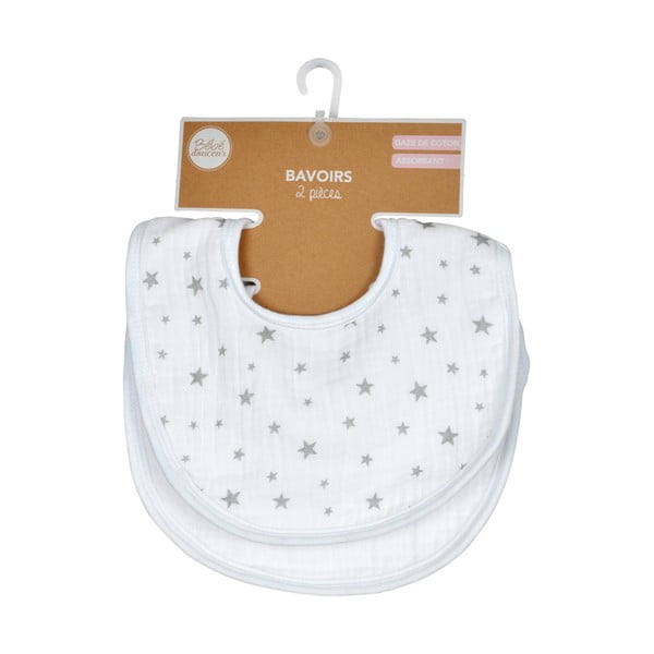 Valged musliinist pudipõlled 2tk komplektis - Bébé Douceur-image-3