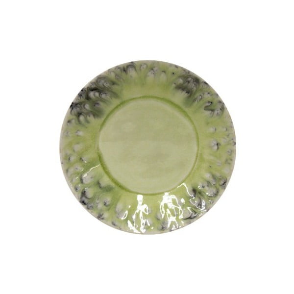 Zelený kameninový talíř Ego Dekor Madeira, ⌀ 16 cm