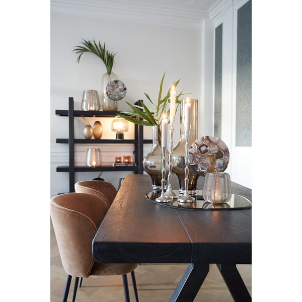 Pruun sametist söögitool Elyna - Light & Living-image-2