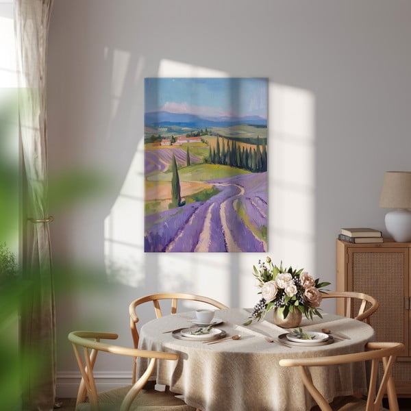 Pilt 70x100 cm  Purple Fields - Styler -image-1