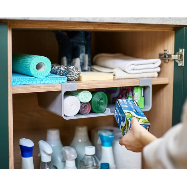 Hall rippuv plastmassist hoidik fooliumile ja paberrätikutele CupboardStore - Joseph Joseph-image-4