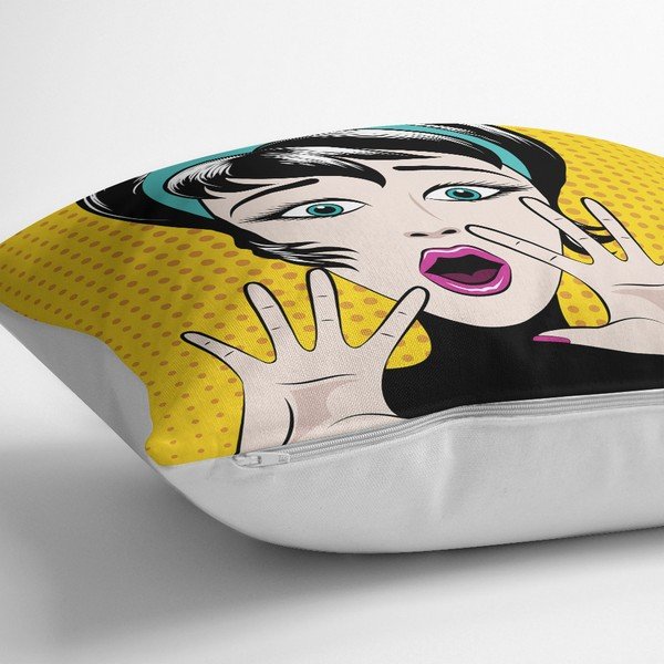 PopArt Points, 45 x 45 cm, puuvillasegust padjapüür, 45 x 45 cm. - Minimalist Cushion Covers-image-1