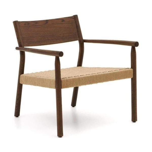 Puiduvärvi kootud tugitool Yalia - Kave Home