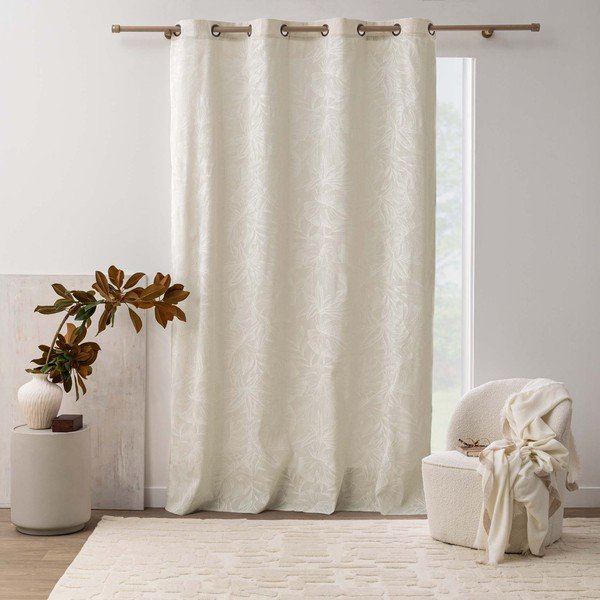 Kreemikas kardin 140x240 cm Lorenza - douceur d'intérieur-image-2