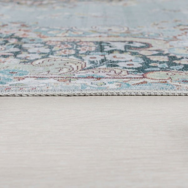 Türkiissinine pestav vaip 80x150 cm FOLD Colby - Flair Rugs-image-3