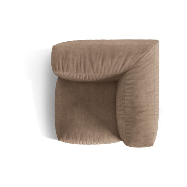 Helepruun bukleekangast diivanimoodul (muutuv nurk) Martina - Micadoni Home-image-3