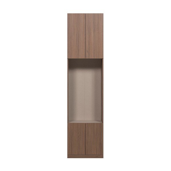 Modulaarne garderoob tumedas naturaalses värvitoonis 54x215 cm Build - WOOOD-image-4