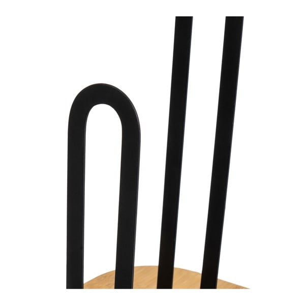 Must metallist majapidamispaberi hoidja - Casa Selección-image-2