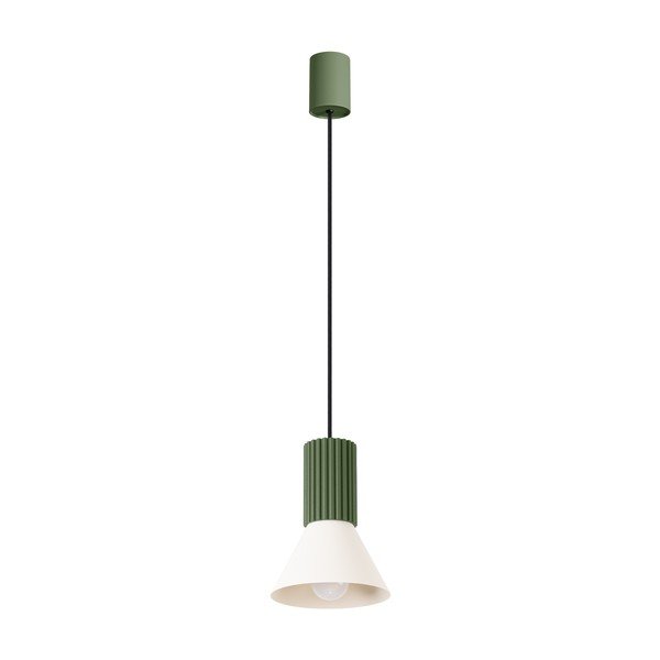 Roheline metallist ripplamp ø 14 cm Niru - Sollux