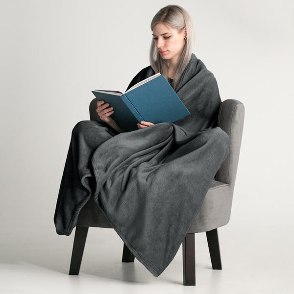 Tumehall mikrokiudtekk , 200 x 220 cm Mic - DecoKing-image-1