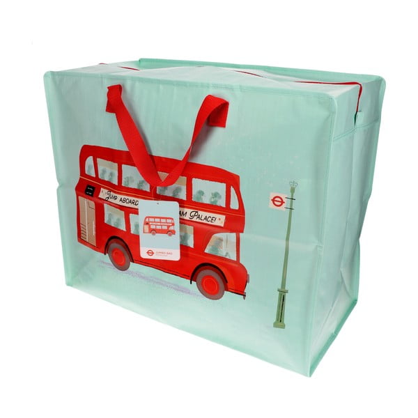 Riidekast taaskasutatud plastist 58x28x48 cm Routemaster Bus - Rex London