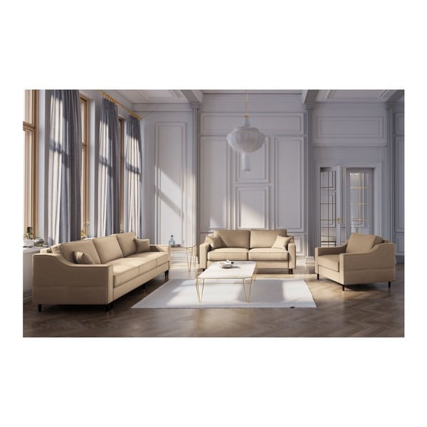 Béžové křeslo Mazzini Sofas Narcisse-image-2
