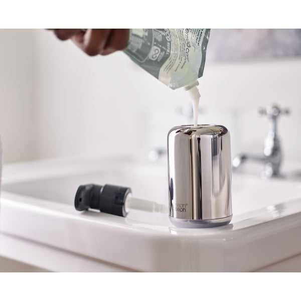 Roostevabast terasest seebidosaator 300 ml EasyStore Luxe - Joseph Joseph-image-3