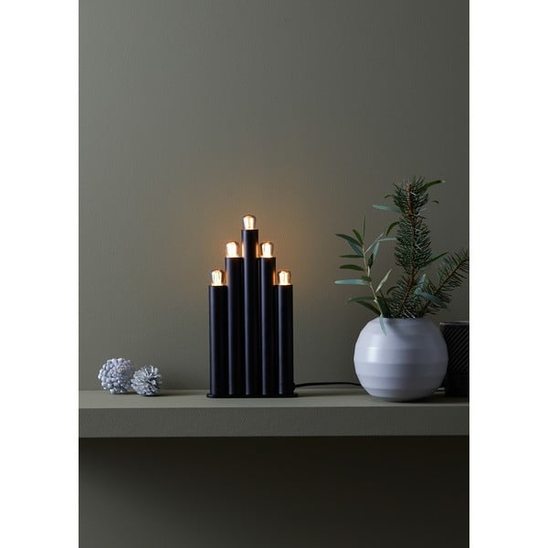Černý vánoční svícen Markslöjd Organo-image-1