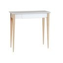 Valge töölaud, pikkus 65 cm Mimo - Ragaba